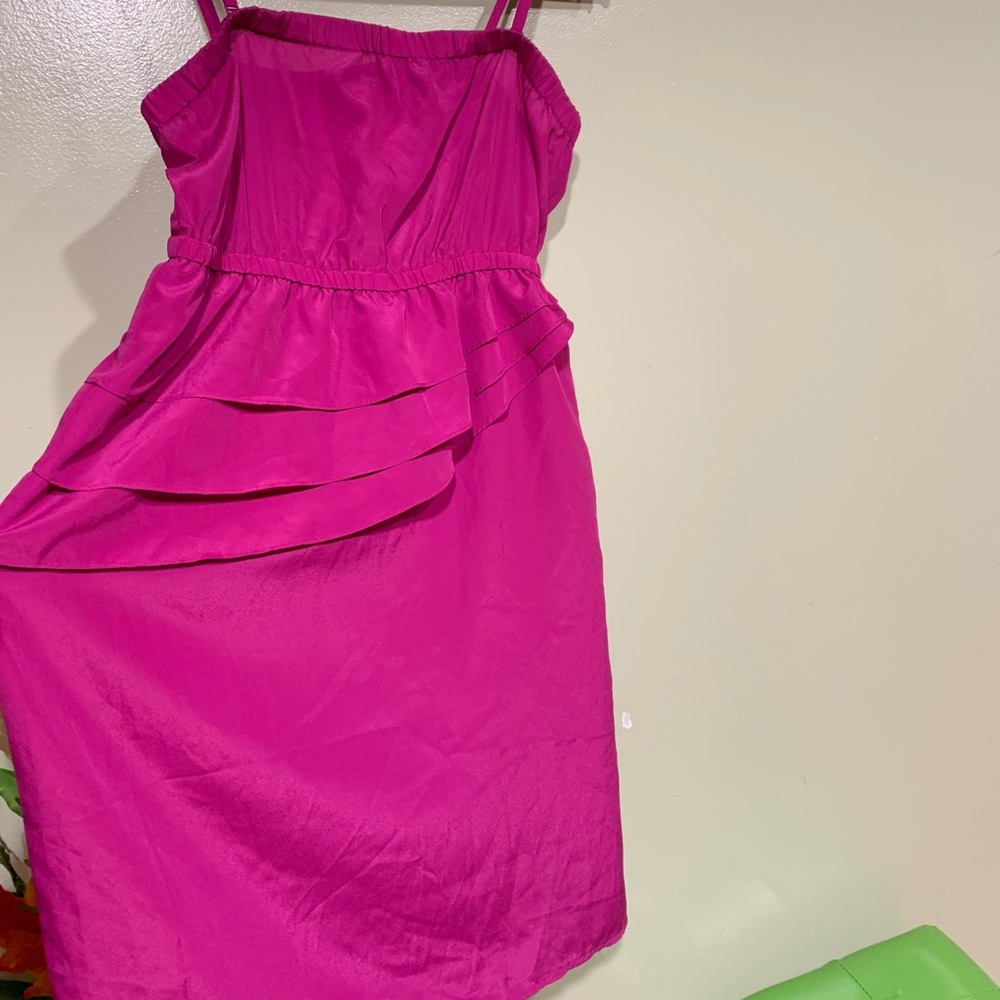 Pretty in Pink Mark Dress  with Ruffle Details